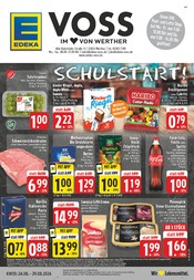EDEKA Discounter Prospekt der aktuellen Woche mit 30 Seiten, gültig von 24.08.2026 bis 29.08.2026, in Werther und Umgebung Aktueller EDEKA Discounter Prospekt in Werther und Umgebung, "Aktuelle Angebote" mit 30 Seiten, 24.08.2026 - 29.08.2026