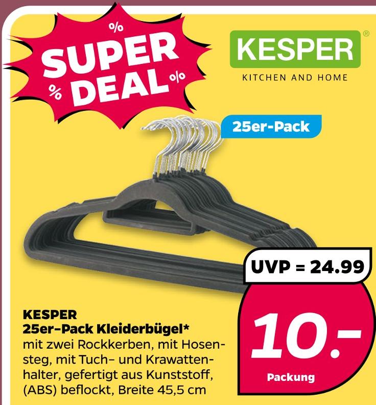 25er-Pack Kleiderbügel