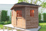 Saunahaus Eldur von ARTSAUNA für 2.499,00 € bei Netto Marken-Discount im Angebot Saunahaus Eldur von ARTSAUNA im aktuellen Netto Marken-Discount Prospekt