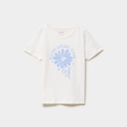 T-shirt manches courtes coton ivoire fille dans le catalogue La Halle