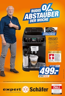 expert Schäfer Prospekt RUDIS ABSTAUBER DER WOCHE mit 1 Seite
