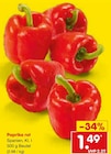 Paprika rot im Angebot bei Netto Marken-Discount in Kamp-Lintfort Paprika rot Angebote bei Netto Marken-Discount Kamp-Lintfort für 1,49 €
