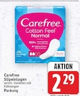 Slipeinlagen von Carefree im aktuellen E center Prospekt