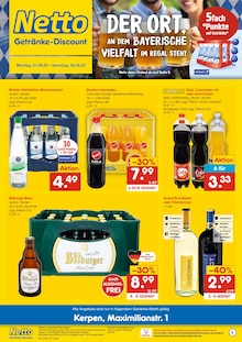 Netto Marken-Discount Prospekt der Woche "DER ORT, AN DEM DU IMMER AUSGEZEICHNETE PREISE FINDEST." Seite 1, 01.09.2025 bis 06.09.2025 für Kerpen Aktueller Netto Marken-Discount Prospekt "DER ORT, AN DEM DU IMMER AUSGEZEICHNETE PREISE FINDEST." Seite 1 von 6 Seiten für Kerpen