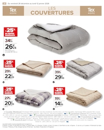 Offre Couverture dans le catalogue Carrefour du moment à la page 30