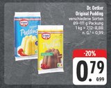 Aktuelle Milch Angebote bei E center in Würzburg Aktuelles Original Pudding Angebot bei E center in Würzburg ab 0,79 €
