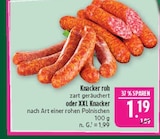 Knacker roh bei Marktkauf im Hüttengrund Prospekt für 1,19 €