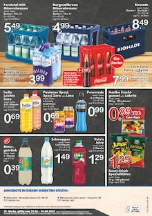 Coca Cola im aktuellen TOP Getränke Prospekt (Ratingen) Coca Cola im TOP Getränke Prospekt "Aktuelle Angebote" mit 4 Seiten (Ratingen)