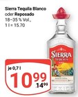 Tequila Blanco Angebote von Sierra bei GLOBUS Bruchsal für 10,99 €