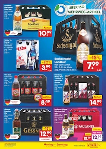 Bier im Netto Marken-Discount Prospekt "Aktuelle Angebote" mit 66 Seiten (Halberstadt)