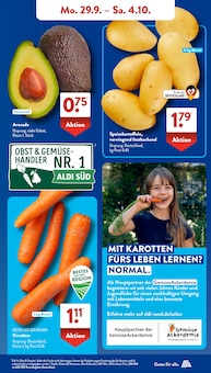 ALDI SÜD Prospekt der aktuellen Woche, gültig von 29.09.2025 bis 04.10.2025 Aktueller ALDI SÜD Prospekt "Gutes für Alle." mit 42 Seiten