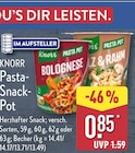 Pasta-Snack-Pot bei ALDI Nord im Quakenbrück Prospekt für 0,85 €