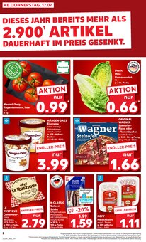 Kaufland Prospekt der KW 29 "Aktuelle Angebote" Aktueller Kaufland Prospekt "Aktuelle Angebote" Seite 2 von 54 Seiten