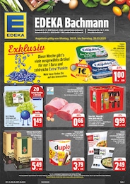 EDEKA Prospekt für Bad Blankenburg mit 24 Seiten EDEKA Prospekt für Bad Blankenburg: "Wir lieben Lebensmittel!", 24 Seiten, 24.03.2025 - 29.03.2025