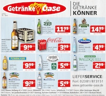 Getränke Oase Prospekt für Hamm: "Aktuelle Angebote", 1 Seite, 25.08.2025 - 30.08.2025