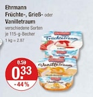 Früchte-, Grieß- oder Vanilletraum von Ehrmann im aktuellen V-Markt Prospekt für 0,33 €