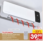 Keramik-Wandheizlüfter PTCWH-2000 im Angebot bei Netto Marken-Discount in Ravensburg Keramik-Wandheizlüfter PTCWH-2000 Angebote von TELEFUNKEN bei Netto Marken-Discount Ravensburg für 39,99 €