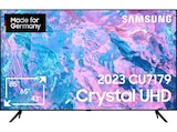 GU43CU7179 LED TV (Flat, 43 Zoll / 108 cm, UHD 4K, SMART TV, Tizen) im MediaMarkt Saturn Prospekt GU43CU7179 LED TV (Flat, 43 Zoll / 108 cm, UHD 4K, SMART TV, Tizen) von SAMSUNG im aktuellen MediaMarkt Saturn Prospekt für 379,99 €