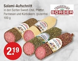 Salami-Aufschnitt Sweet-Chili bei V-Markt im Bobingen Prospekt für 2,19 €