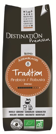 Café tradition arabica-robusta - NaturéO à Sevran Café tradition arabica-robusta en promo chez NaturéO Sevran à 3,50 €