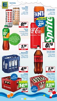 Energydrink im aktuellen EDEKA Prospekt (Rheine) Energydrink im EDEKA Prospekt "Aktuelle Angebote" mit 22 Seiten (Rheine)