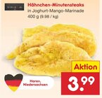 Aktuelle Grillfleisch Angebote bei Netto Marken-Discount in Hannover Aktuelles Hähnchen-Minutensteaks Angebot bei Netto Marken-Discount in Hannover ab 3,99 €