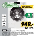 Waschmaschine WWB 360 WPS im Angebot bei MEDIMAX in Magdeburg Waschmaschine WWB 360 WPS Angebote von Miele bei MEDIMAX Magdeburg für 949,00 €