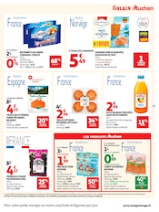 Promos Saumon Fumé dans le catalogue "25 JOURS AUCHAN" de Auchan Hypermarché Saumon Fumé en promo dans le catalogue Auchan Hypermarché à la page 33