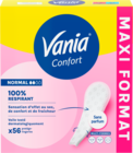 PROTÈGE-SLIPS CONFORT  SANS PARFUM VANIA - VANIA en promo chez Auchan Hypermarché Villemomble à 2,15 €