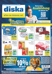 Discounter Prospekt von diska in Mühlhausen Aktueller diska Discounter Prospekt für Mühlhausen: alles an deinem ort. mit 12 Seiten, 16.02.2026 - 21.02.2026