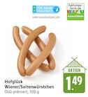 Wiener/Saitenwürstchen von Hofglück im aktuellen EDEKA Prospekt