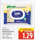 Feuchtes Toilettenpapier von Tempo für 1,29 € bei E center im Angebot Feuchtes Toilettenpapier von Tempo im aktuellen E center Prospekt