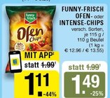 Ofen-Chips im Angebot bei EDEKA in Haltern am See Ofen-Chips Angebote von funny-frisch bei EDEKA Haltern am See für 1,11 €
