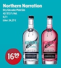 Dry Gin oder Pink Gin Angebote von Northern Narration bei Getränke Hoffmann Freiberg für 16,99 €