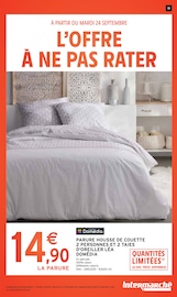 Couette Angebote im Prospekt "C'EST NOTRE ANNIVERSAIRE ON VOUS INVITE AU RAYON SUN" von Intermarché auf Seite 19