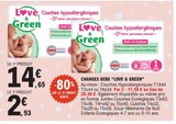 Couches bebe - LOVE & GREEN dans le catalogue E.Leclerc