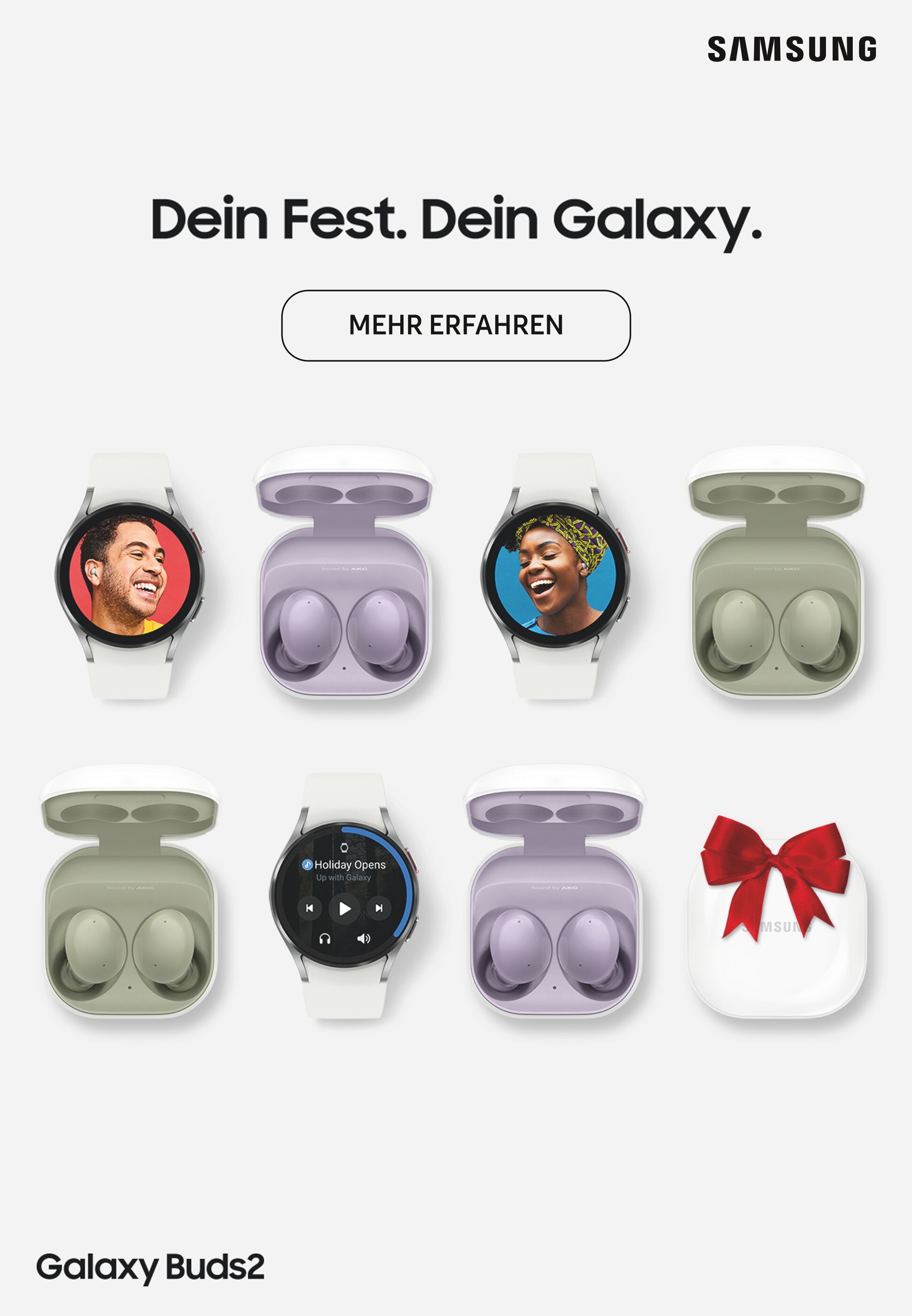 Samsung Prospekt für Gelsenkirchen mit 3 Seiten Samsung Prospekt für Gelsenkirchen: "Dein Fest. Dein Galaxy.", 3 Seiten, 01.12.2021 - 31.12.2021