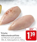 Frische Hähnchenbrustfilets Angebote bei E center Singen für 1,39 €