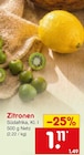 Netto Marken-Discount Hörstel - Zitronen Angebot im Prospekt Zitronen bei Netto Marken-Discount im Hörstel Prospekt für 1,11 €
