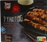 Yakitori brochettes de poulet - TOQUE DU CHEF en promo chez Lidl Yakitori brochettes de poulet - TOQUE DU CHEF dans le catalogue Lidl