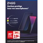 Zagg - 20% De Ri Sur Film Ultra Clear+ - Auchan Hypermarché à Saint-Denis Zagg - 20% De Ri Sur Film Ultra Clear+ en promo chez Auchan Hypermarché Saint-Denis à 19,92 €