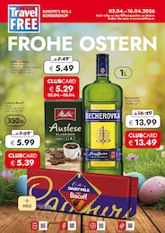 Travel FREE Prospekt: "FROHE OSTERN", 10 Seiten, 03.04.2026 - 16.04.2026