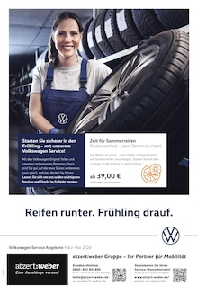 Aktueller Volkswagen Prospekt "Der Frühling startet mit Power" für Großenlüder Aktueller Volkswagen Prospekt für Großenlüder mit Seite