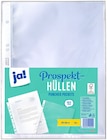 Prospekthüllen DIN A4 30er-Pack von ja! für 1,19 € bei REWE im Angebot Prospekthüllen DIN A4 30er-Pack von ja! im aktuellen REWE Prospekt