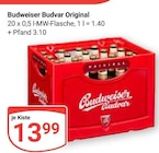 Budvar Original Angebote von Budweiser bei GLOBUS Erfurt für 13,99 €