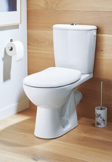 WC À POSER SCUADRA AVEC MÉCANISME - Leroy Merlin à Gennevilliers WC À POSER SCUADRA AVEC MÉCANISME en promo chez Leroy Merlin Gennevilliers à 109,00 €