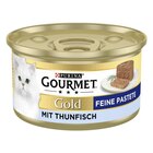 GOURMET Gold Feine Pastete mit Thunfisch 85 g Angebote von Gourmet bei Zookauf Leverkusen für 0,49 €
