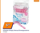 Simply Venus Einwegrasierer von Gillette im aktuellen Action Prospekt