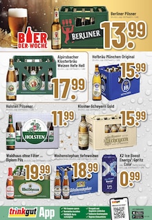 Bier im Trinkgut Prospekt "Aktuelle Angebote" mit 8 Seiten (Frankfurt (Main))