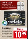 Krombacher verschiedene Sorten Angebote von Krombacher bei famila Nordost Langenhagen für 10,99 €